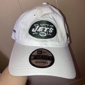New York Jets White Adjustable Basball Cap 9Twenty
